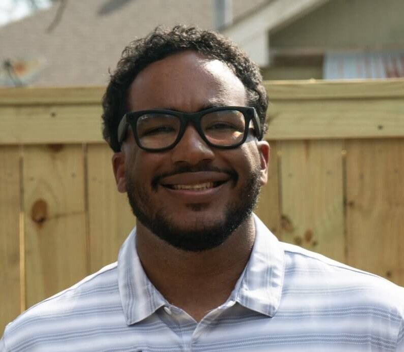Dante Harris, owner of Parish Outdoor Builders