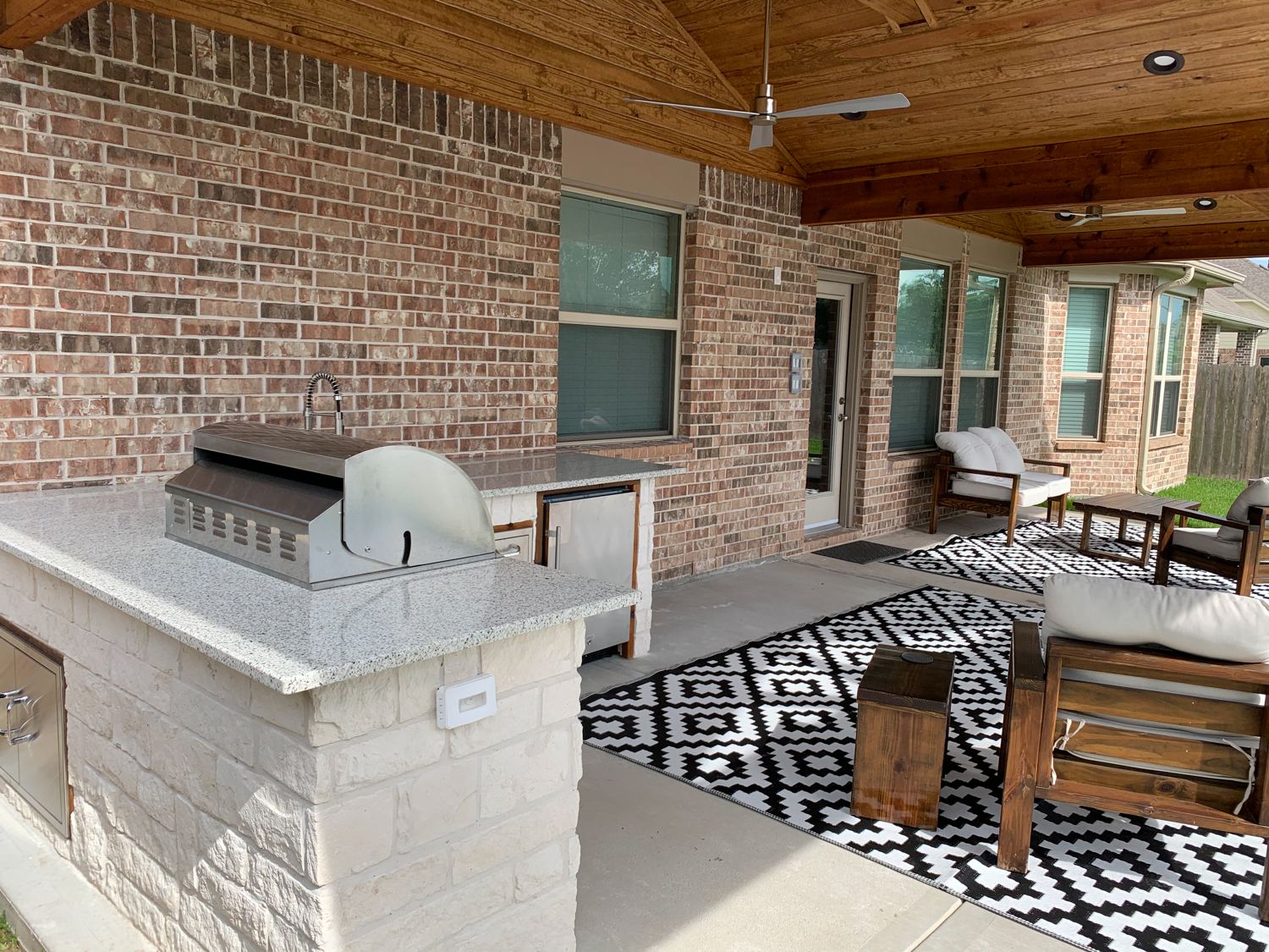 Parish Outdoor Builders project in Prairieville, Louisiana