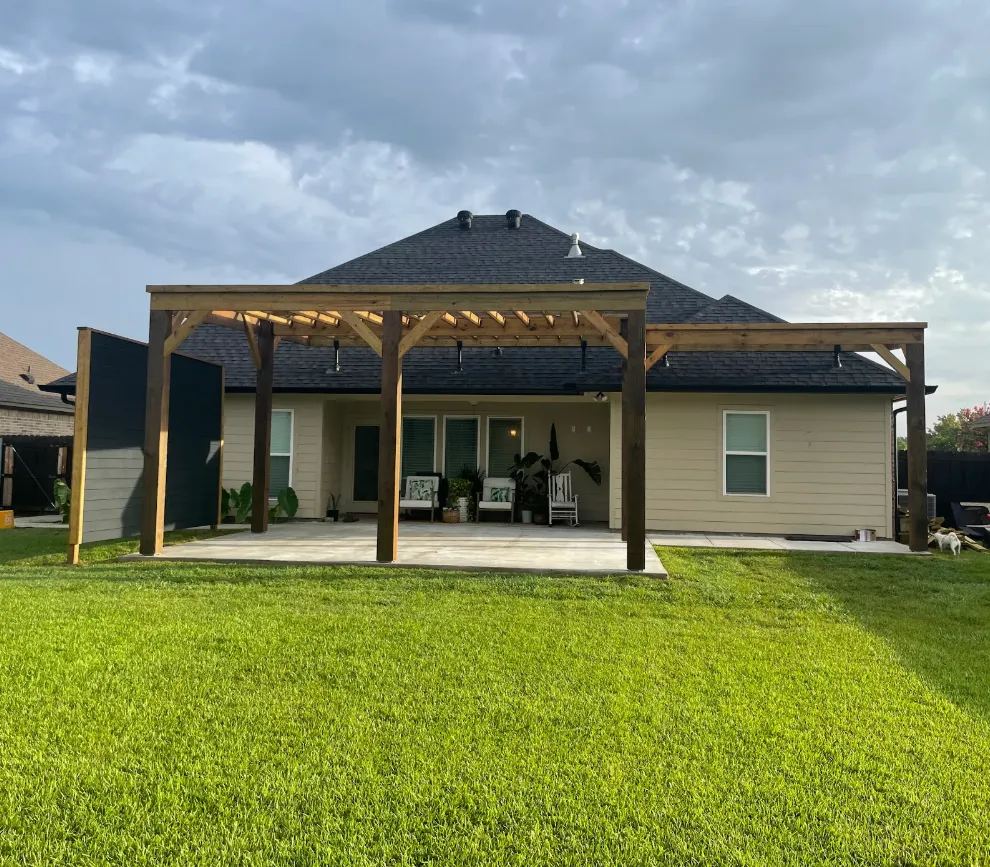 Parish Outdoor Builders project in Denham Springs, Louisiana