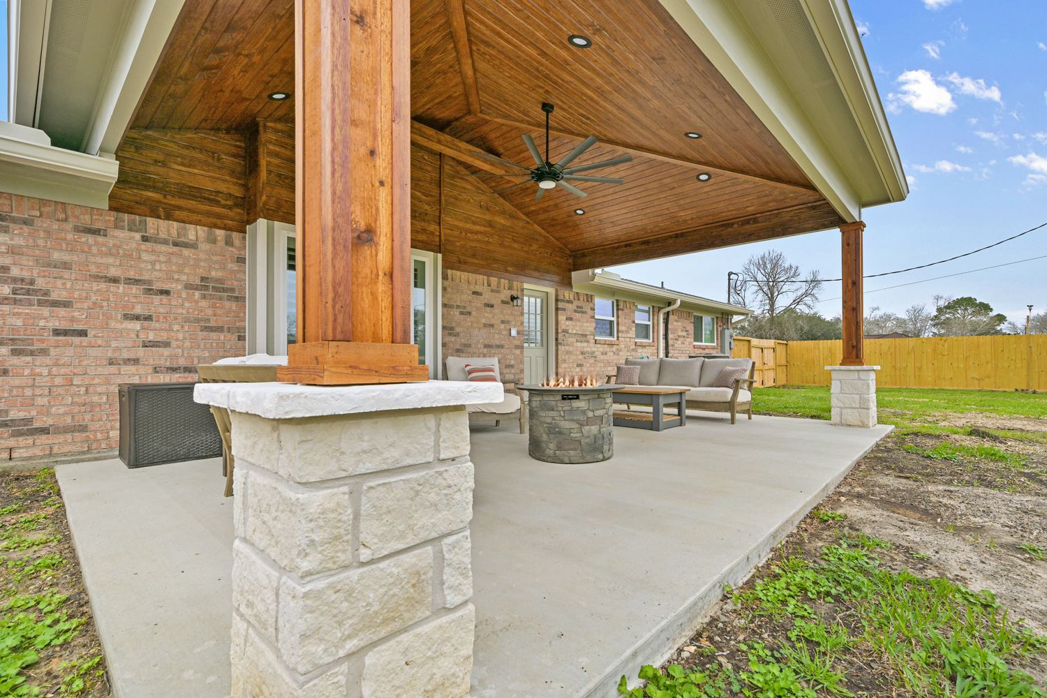 Parish Outdoor Builders project in Prairieville, Louisiana
